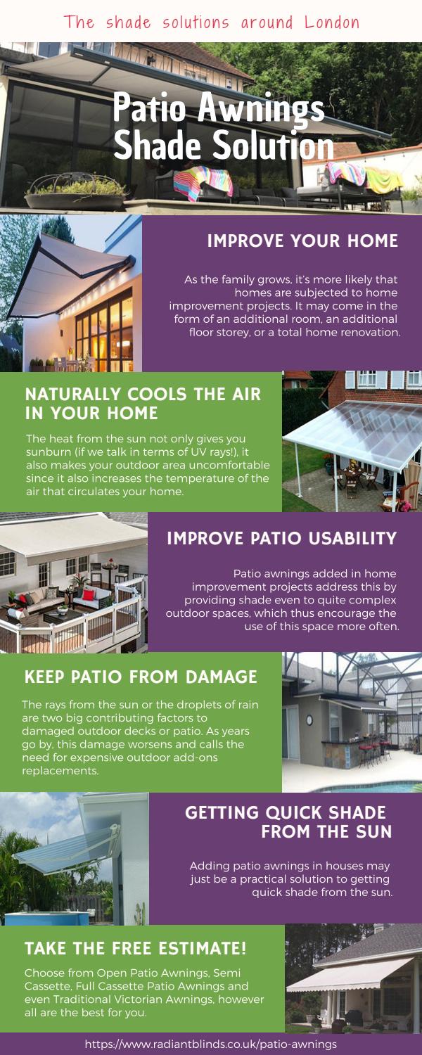 Patio Awnings Shade Solution by Issuu