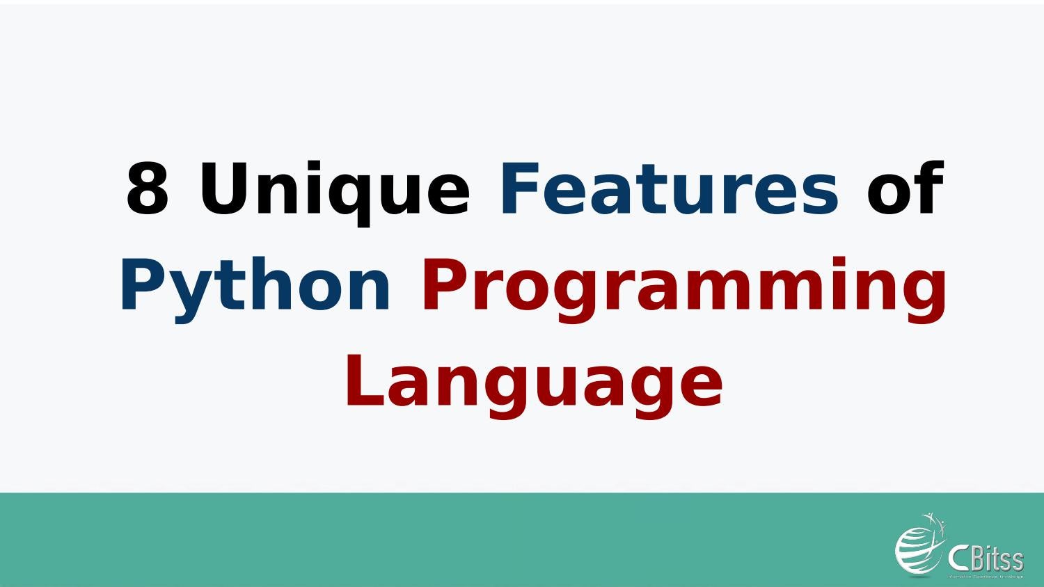 8 Unique Features of Python Programming Language by Abhishek Dogra - Issuu