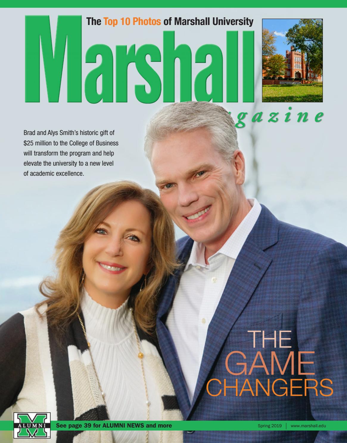 Marshall Magazine Spring 2019 by Susan Tams, Marshall University - Issuu Marshall Magazine Spring 2019 by Susan Tams, Marshall University - Issuu