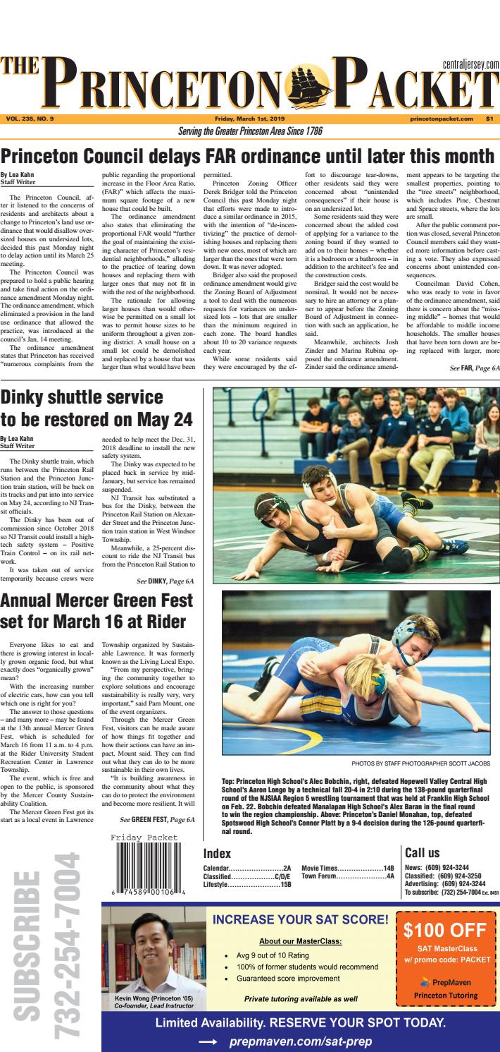 20190301 The Princeton Packet by NEWSPAPERS Issuu