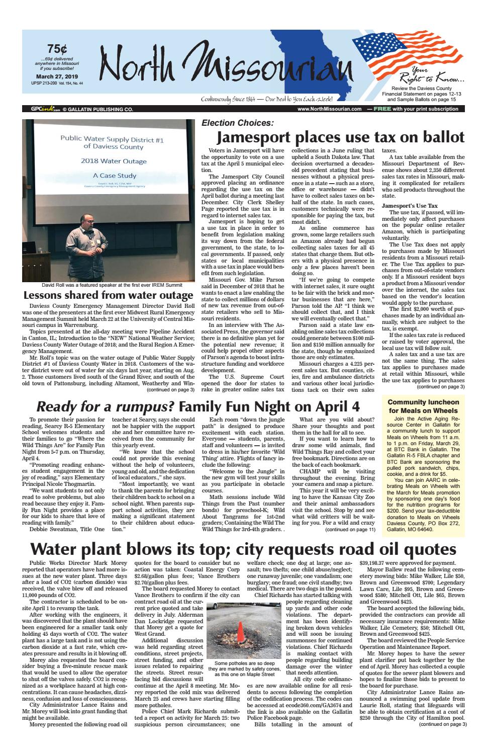 GNM_03-27-19 by Gallatin Publishing Company - issuu - 