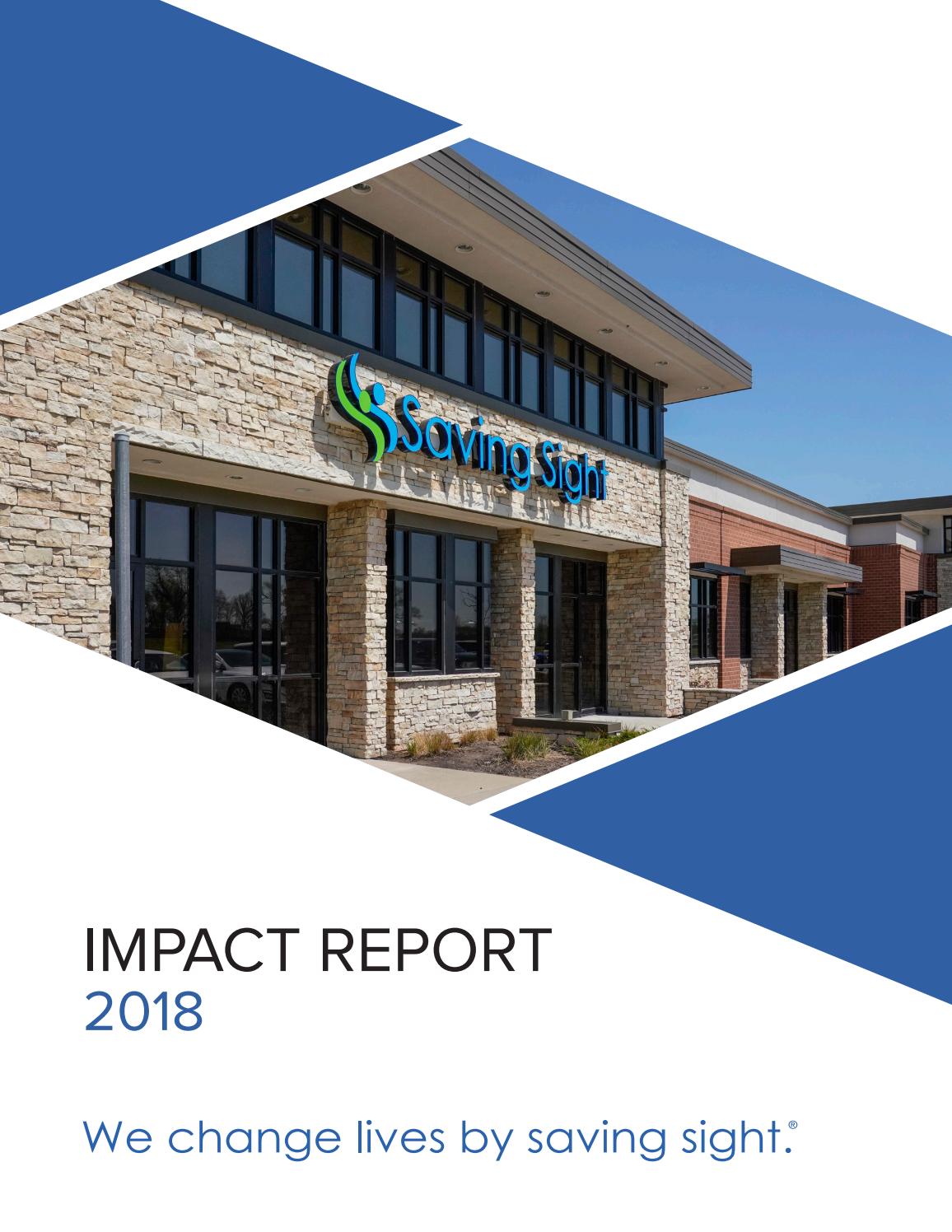 Saving Sight 2018 Impact Report By Saving Sight Issuu