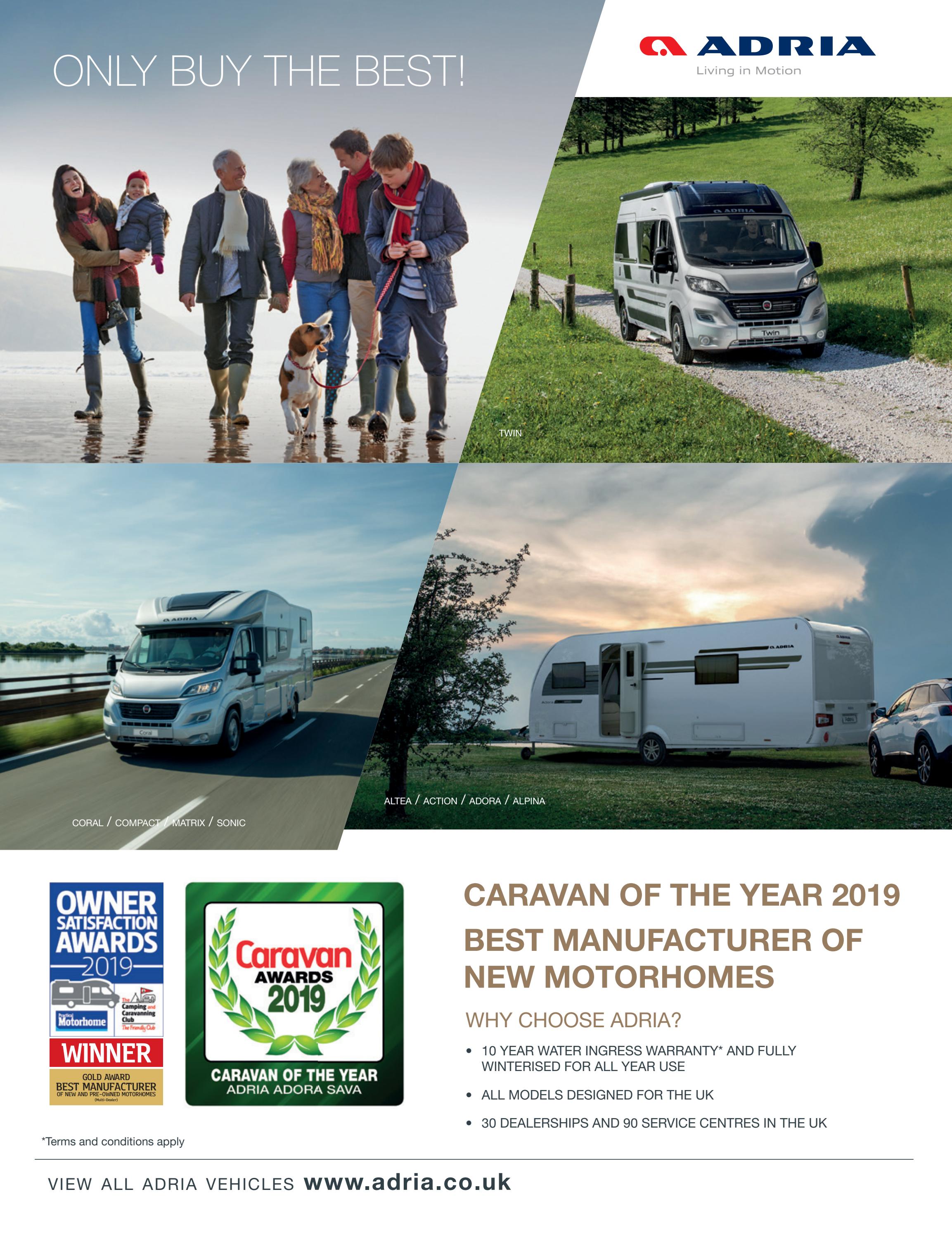 Caravan and Motorhome Club Magazine April 2019 by The Caravan and