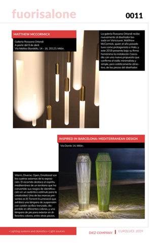 Diez Company 灯饰目录 · DIEZ COMPANY / EUROLUCE 2019 第 11 页