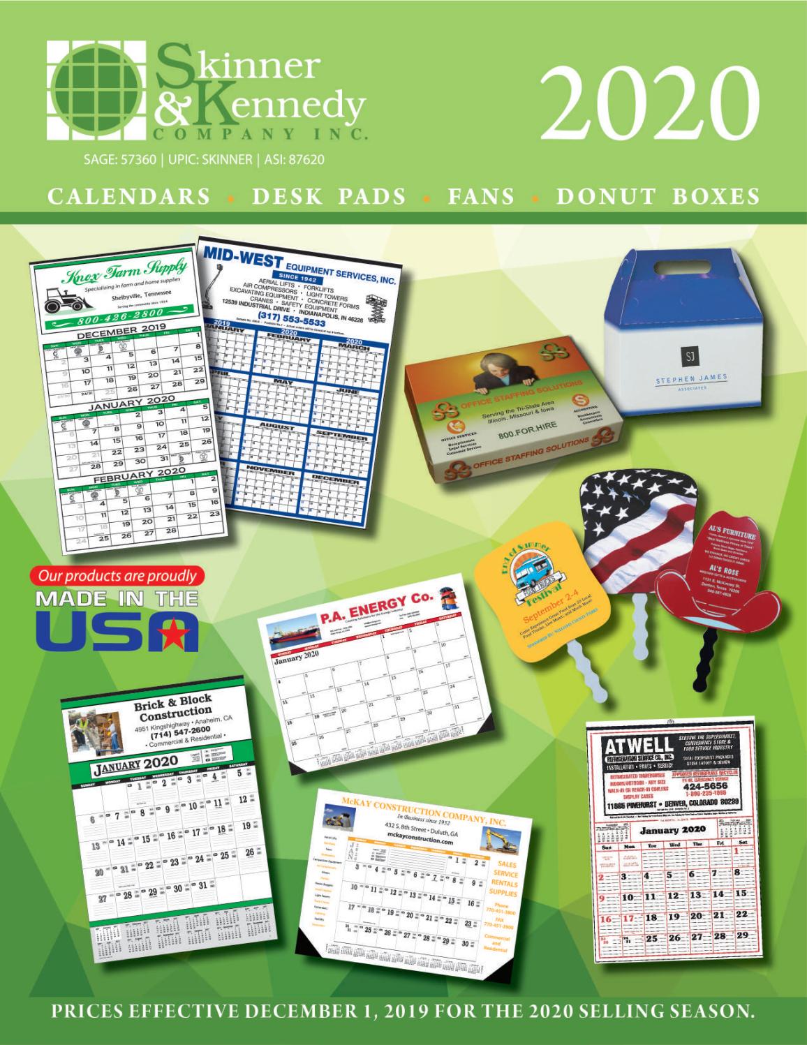Skinner & Kennedy 2020 Catalog by PromoSoft Inc. Issuu