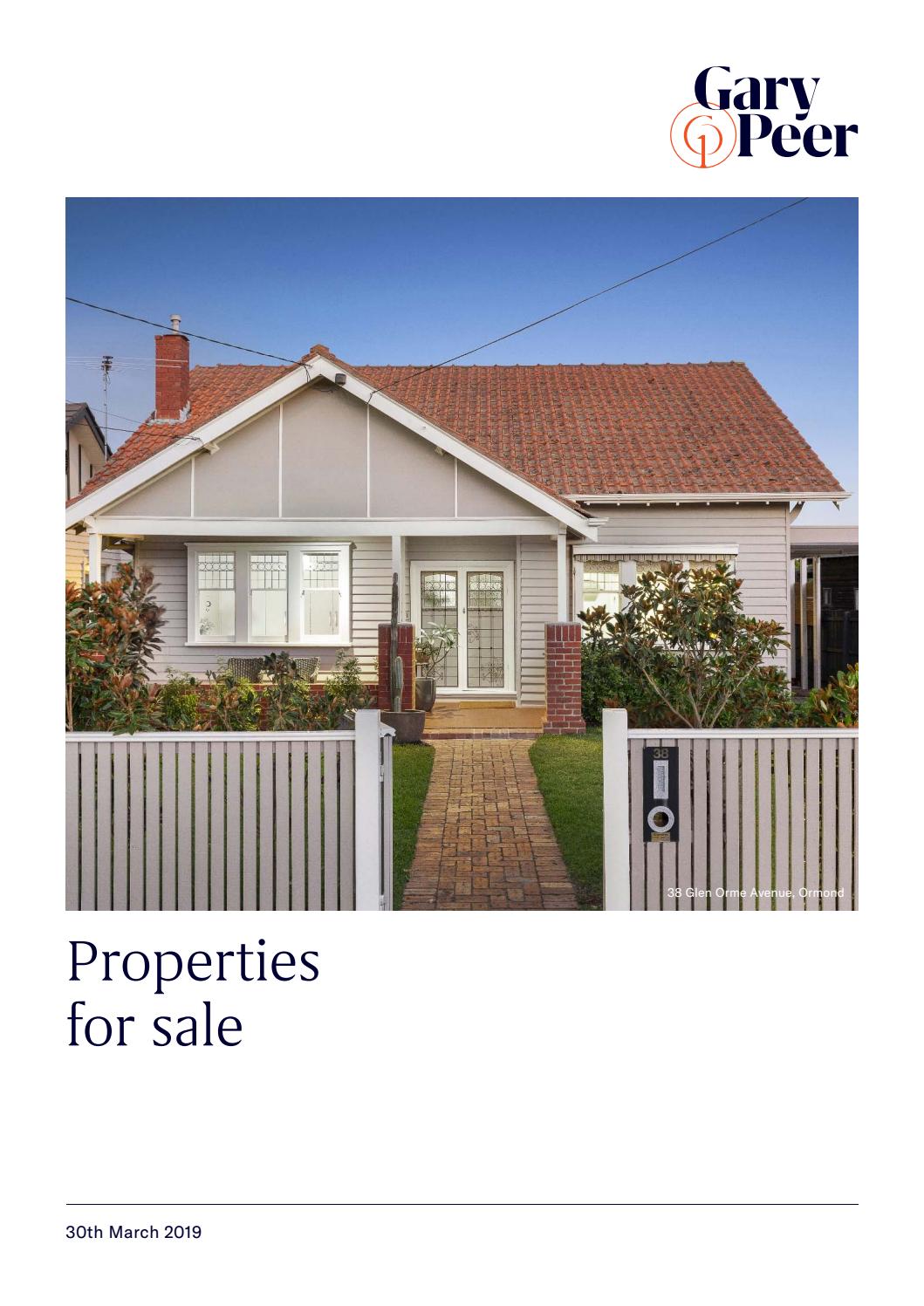 Gary Peer properties for sale 30 March 2019 by Gary Peer & Associates