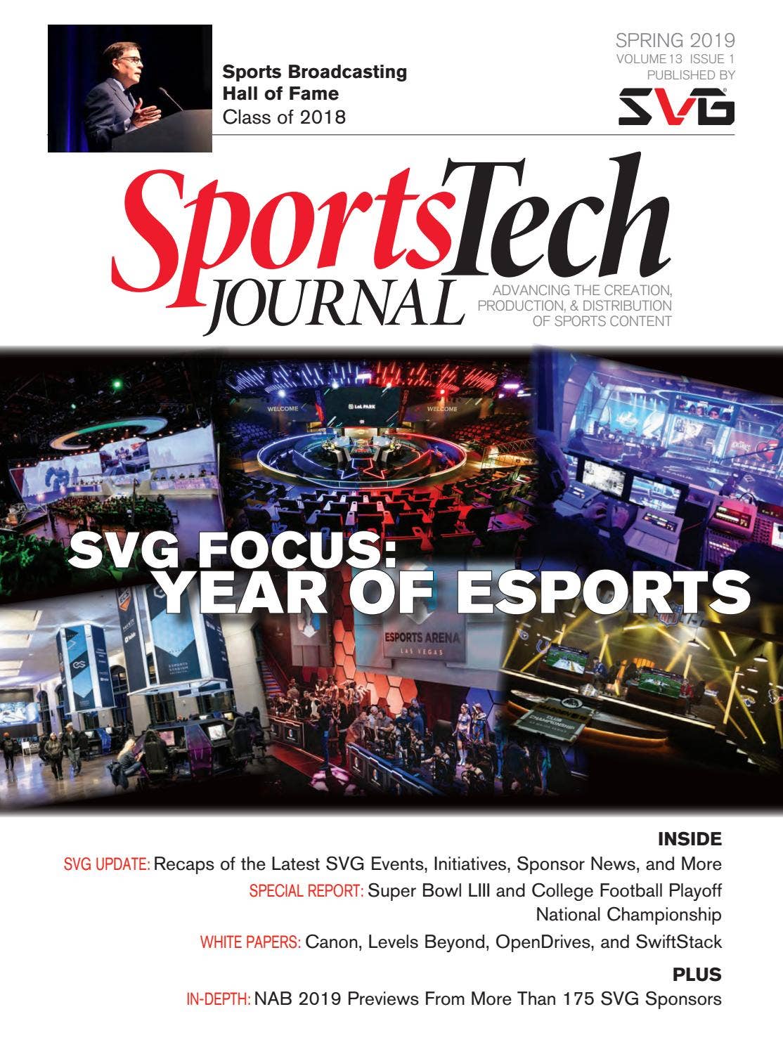 SVG SportsTech Journal Spring 2019 by Sports Video Group - Issuu