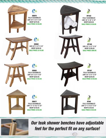 EcoDecors 家具目录 · Solid Teak 实木 第 6 页