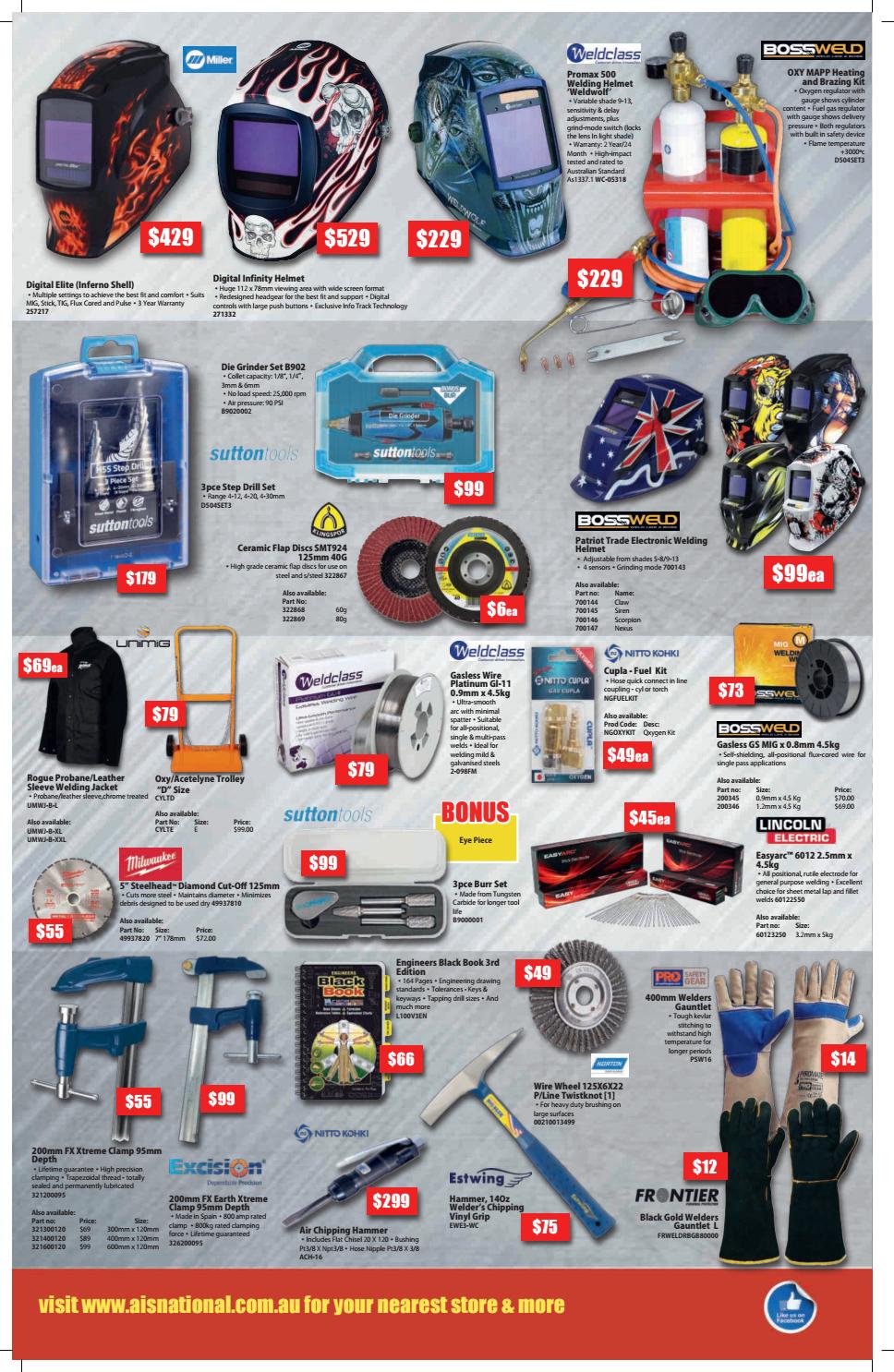 AIS 2019 WELD DONE DEALS WELDING FLYER by Australian Industrial