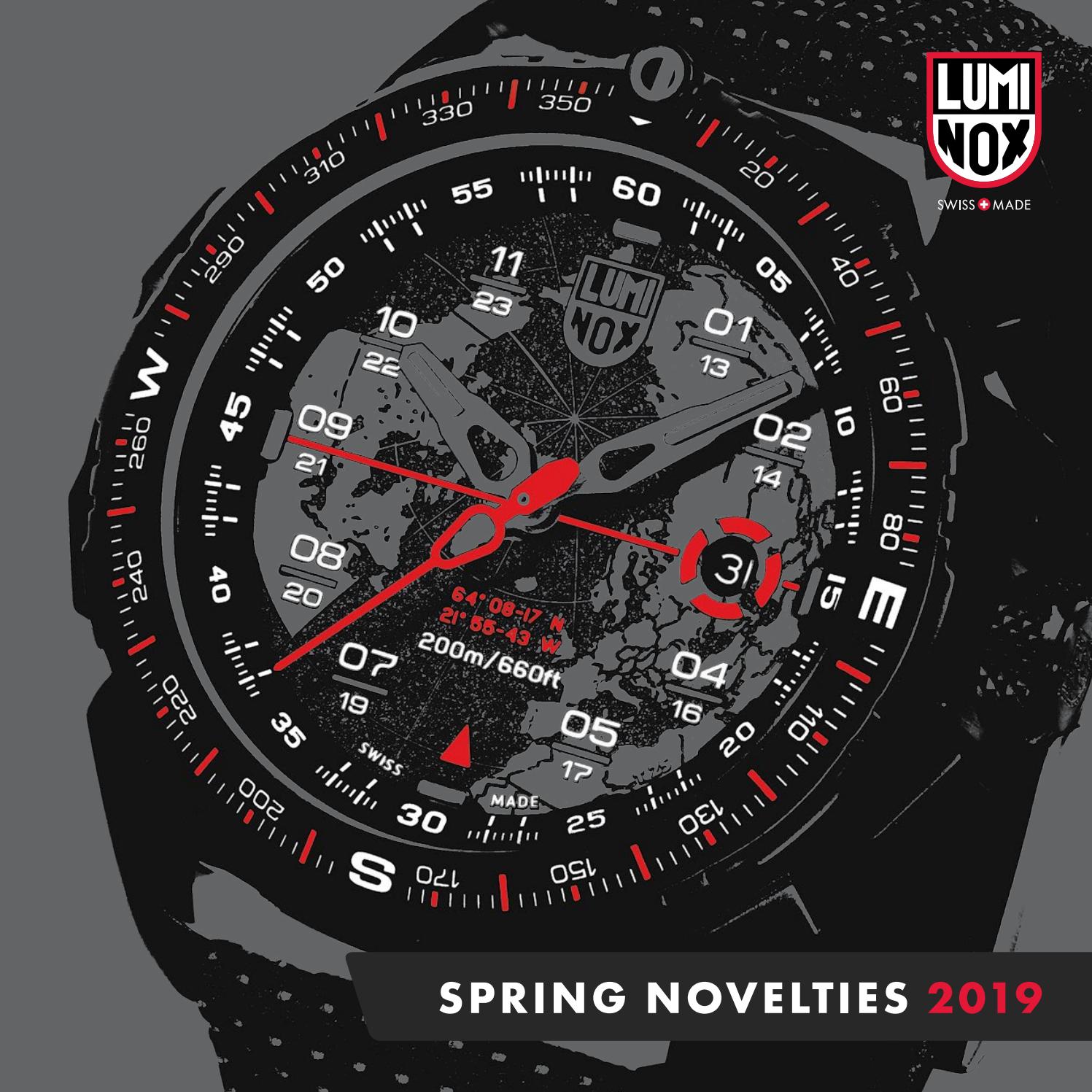 Luminox Spring Novelty Catalog 2019 by Luminox Issuu