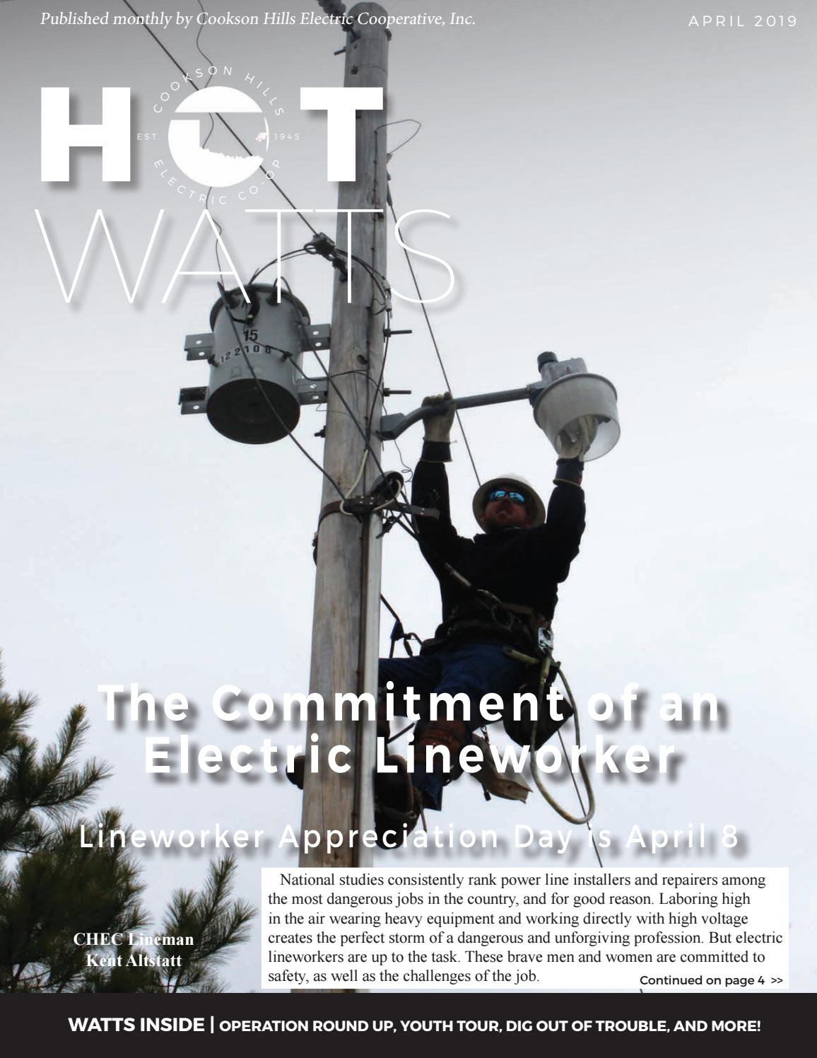 2019 April Cookson Hills Electric Hot Watts by Inside Information, Inc ...
