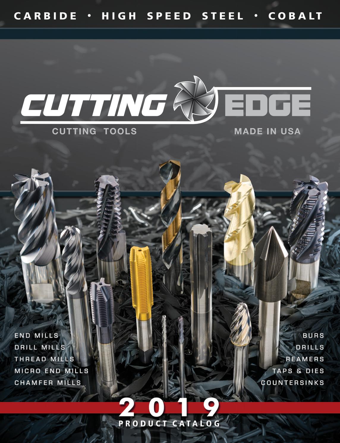 Cutting Edge Cutting Tools - 2019 Catalog by dixie-tool - Issuu