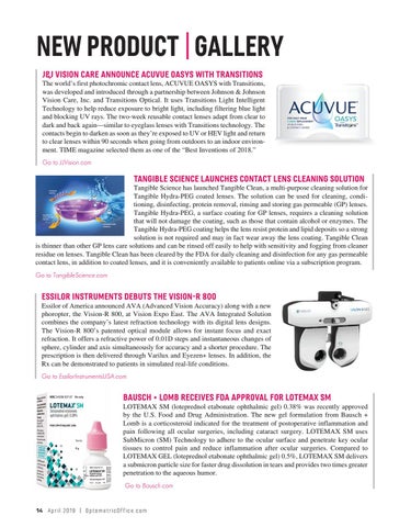 Optometric 办公 April 2019 第 16 页