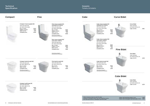 Britton 现代 卫浴 Solutions 2019 手册 第 10 页