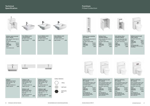 Britton 现代 卫浴 Solutions 2019 手册 第 15 页