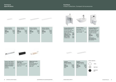 Britton 现代 卫浴 Solutions 2019 手册 第 16 页