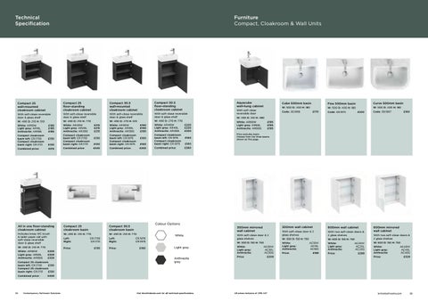 Britton 现代 卫浴 Solutions 2019 手册 第 19 页