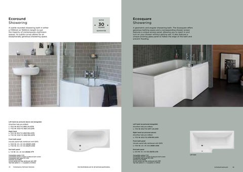 Britton 现代 卫浴 Solutions 2019 手册 第 24 页
