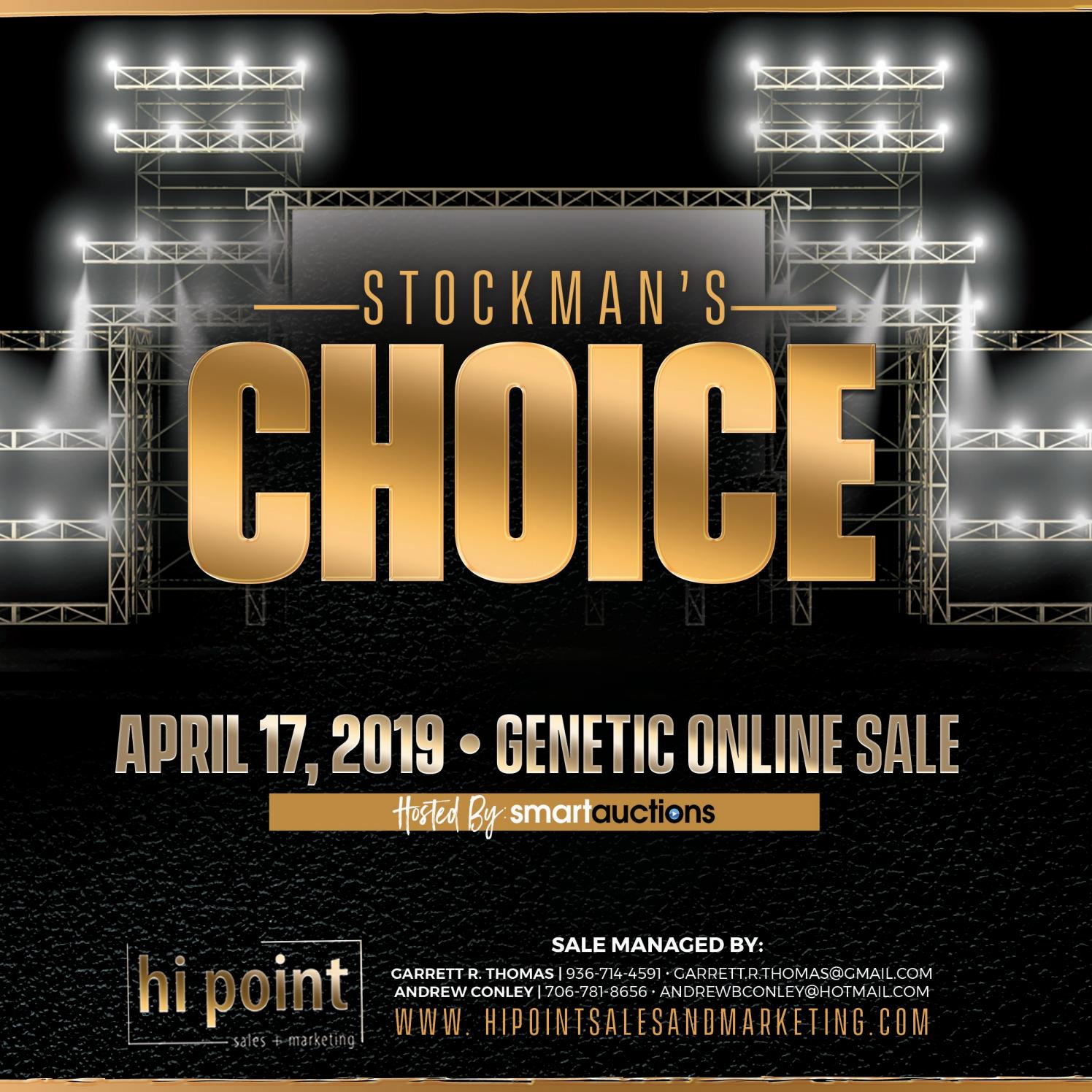 2019 Stockman's Choice Sale Catalog by Garrett Thomas Issuu