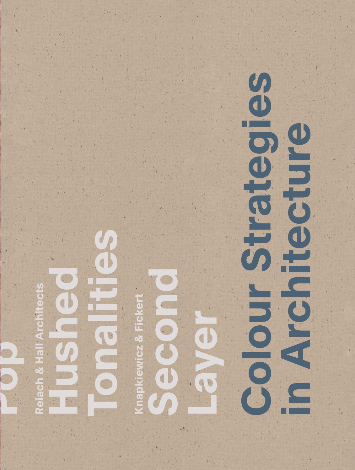 colour strategies in architecture by schwabe verlag issuu