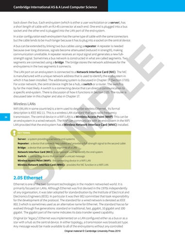 Cambridge International AS/A L Level Computer Science sample by ...