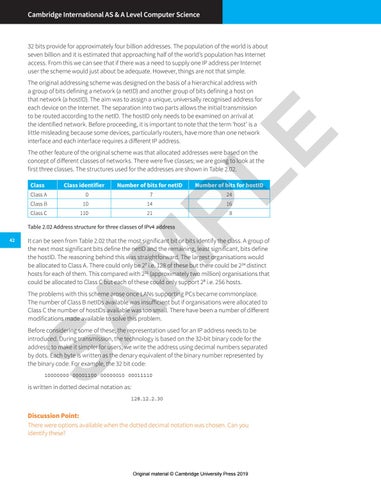 Cambridge International AS/A L Level Computer Science sample by ...
