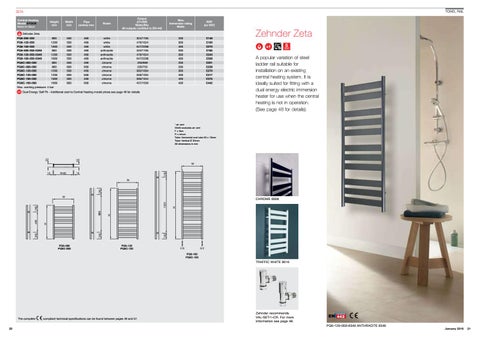 Zehnder Radiators and Towel Warmers Profession 家具手册 第 11 页