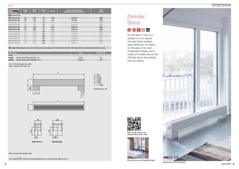 Zehnder Radiators and Towel Warmers Profession 家具手册 第 20 页
