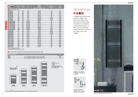 Zehnder Radiators and Towel Warmers Profession 家具手册 第 4 页