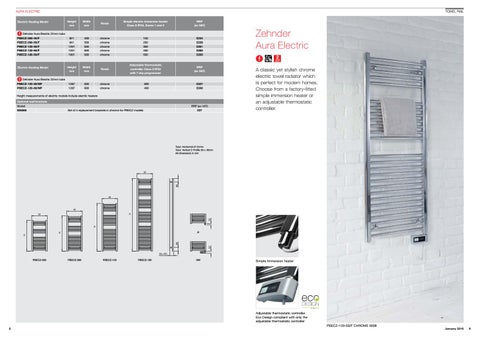 Zehnder Radiators and Towel Warmers Profession 家具手册 第 5 页