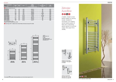 Zehnder Radiators and Towel Warmers Profession 家具手册 第 6 页
