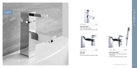 Niagara Taps × Showers 家具手册 2019 第 14 页