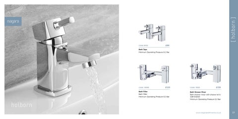 Niagara Taps × Showers 家具手册 2019 第 19 页