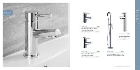 Niagara Taps × Showers 家具手册 2019 第 20 页