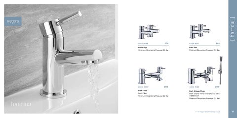 Niagara Taps × Showers 家具手册 2019 第 21 页