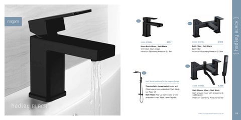 Niagara Taps × Showers 家具手册 2019 第 5 页