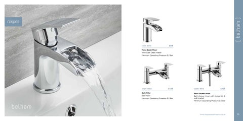 Niagara Taps × Showers 家具手册 2019 第 7 页