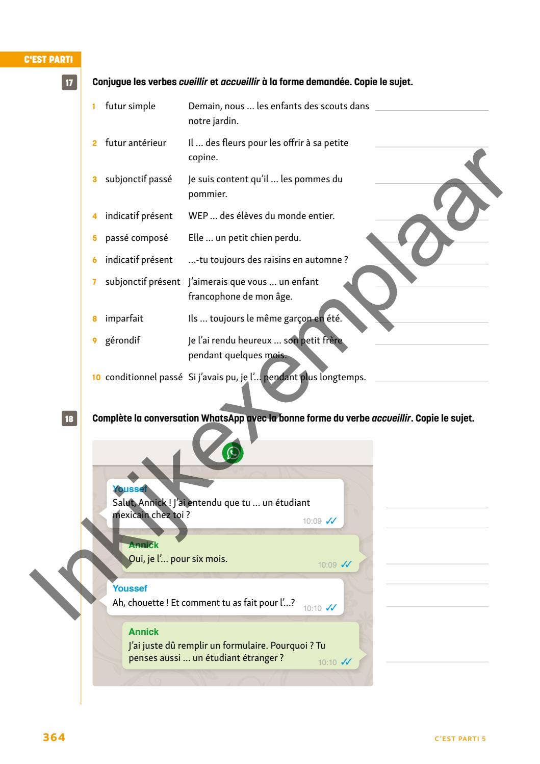 C'est parti 5 - Inkijkexemplaar by VAN IN - Issuu