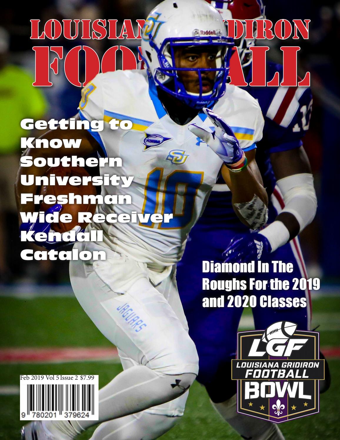 Louisiana Gridiron Football February 2019 Magazine by Gridiron Football -  Issuu