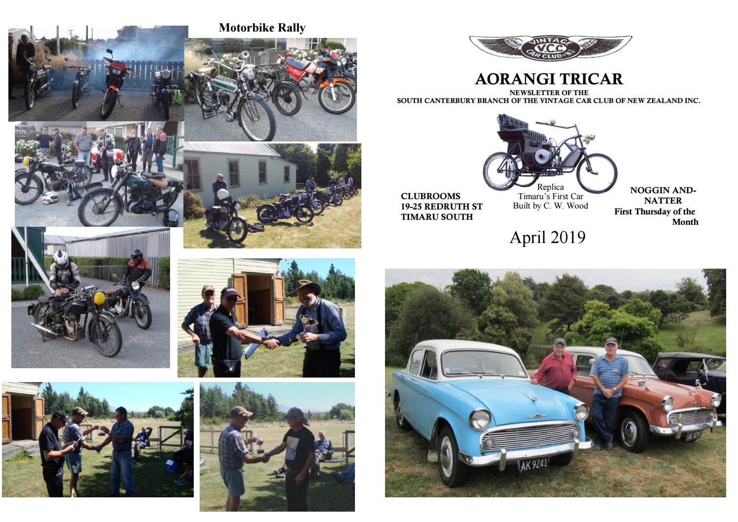 South Canterbury VCC April 2019 by Vintage Car Club of New Zealand
