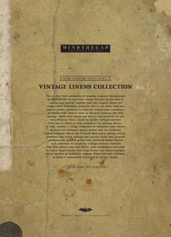 复古 LINENS 布艺 灯饰产品集 / 2019 第 3 页