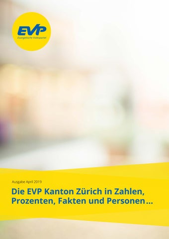 "EVP in Zahlen 2019" publication cover image