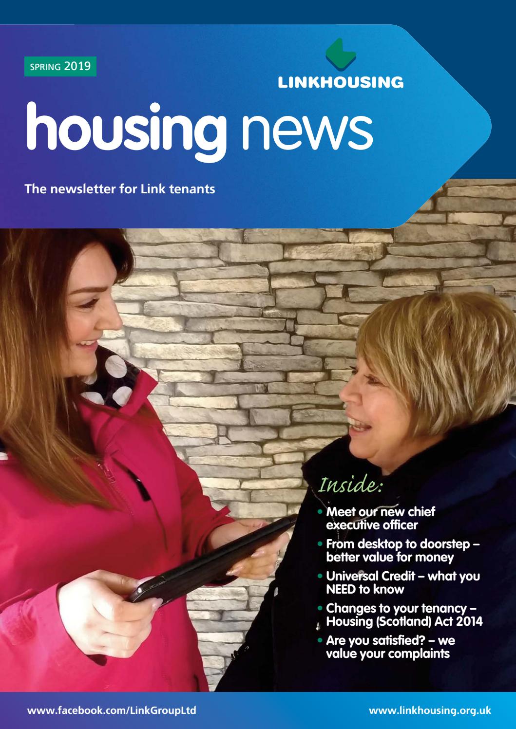 Housing News Spring 2019 by Link Group Ltd. Issuu