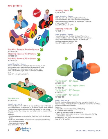 Children's Factory 家具目录 · 2019 Product Review 第 4 页