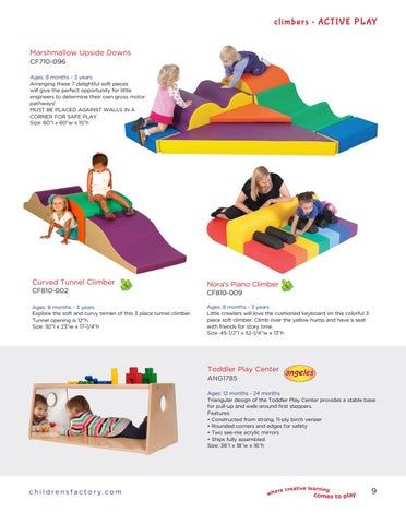 Children's Factory 家具目录 · 2019 Product Review 第 9 页