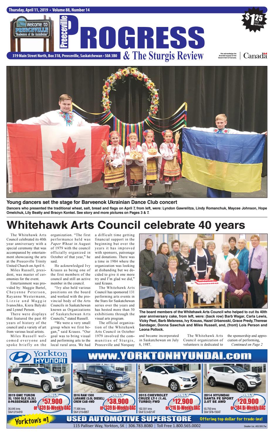 Preeceville Progress 20190411 by Preeceville Progress Issuu