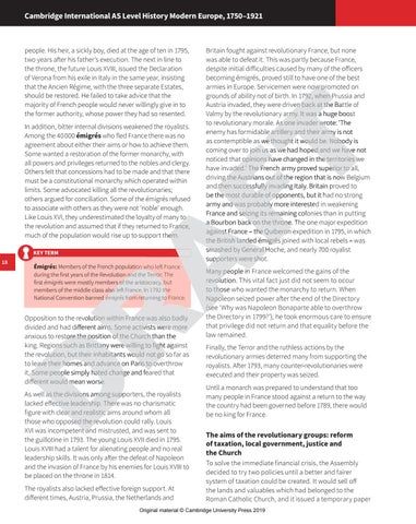 AS modern Europe History sample by Cambridge International Education ...