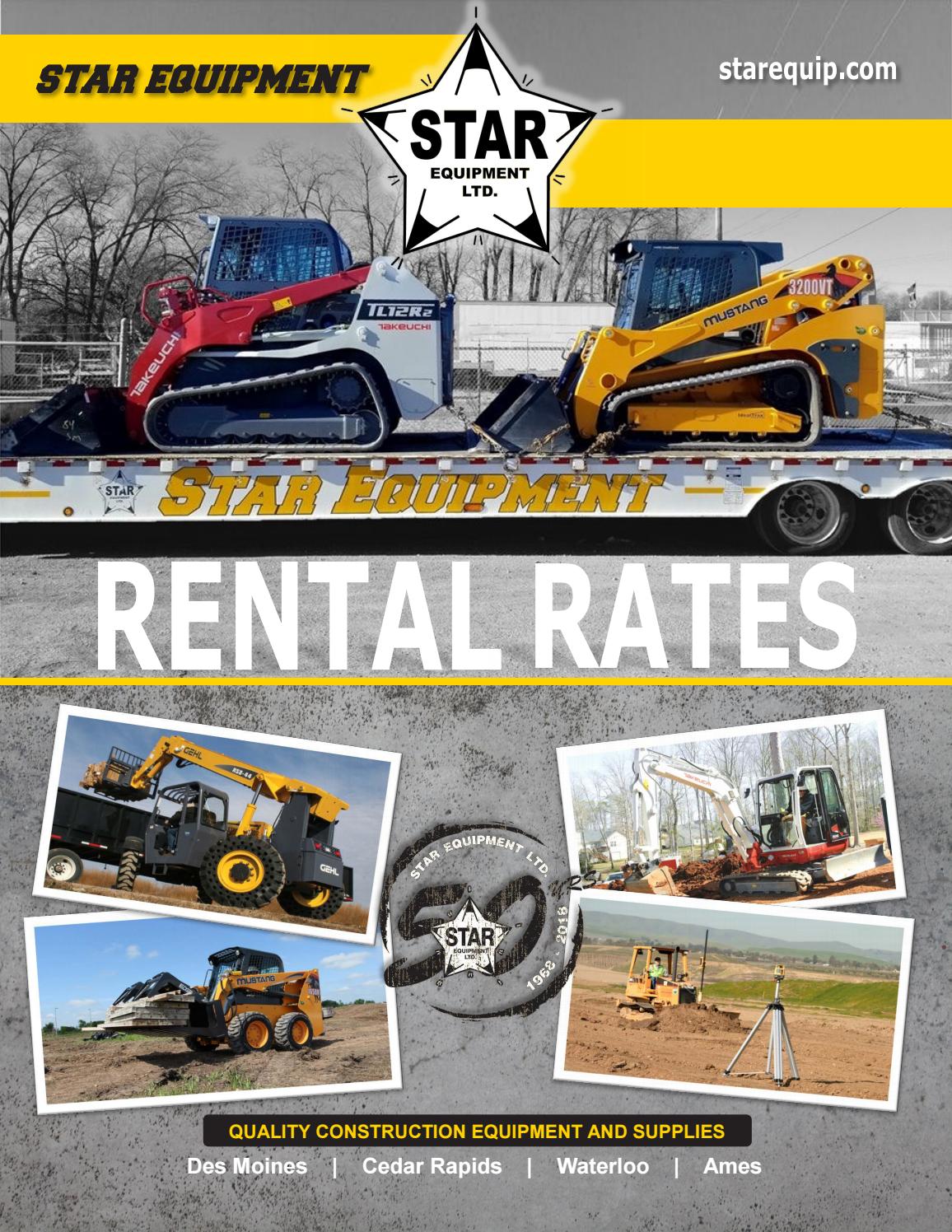 Star Equipment Rental Guide by Winsby Inc. Issuu