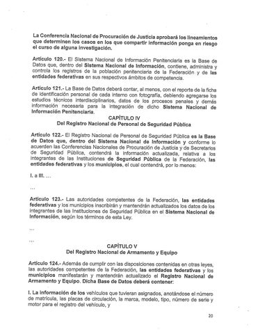 Ley General del Sistema Nacional de Seguridad Pública by Rogelio Curiel ...