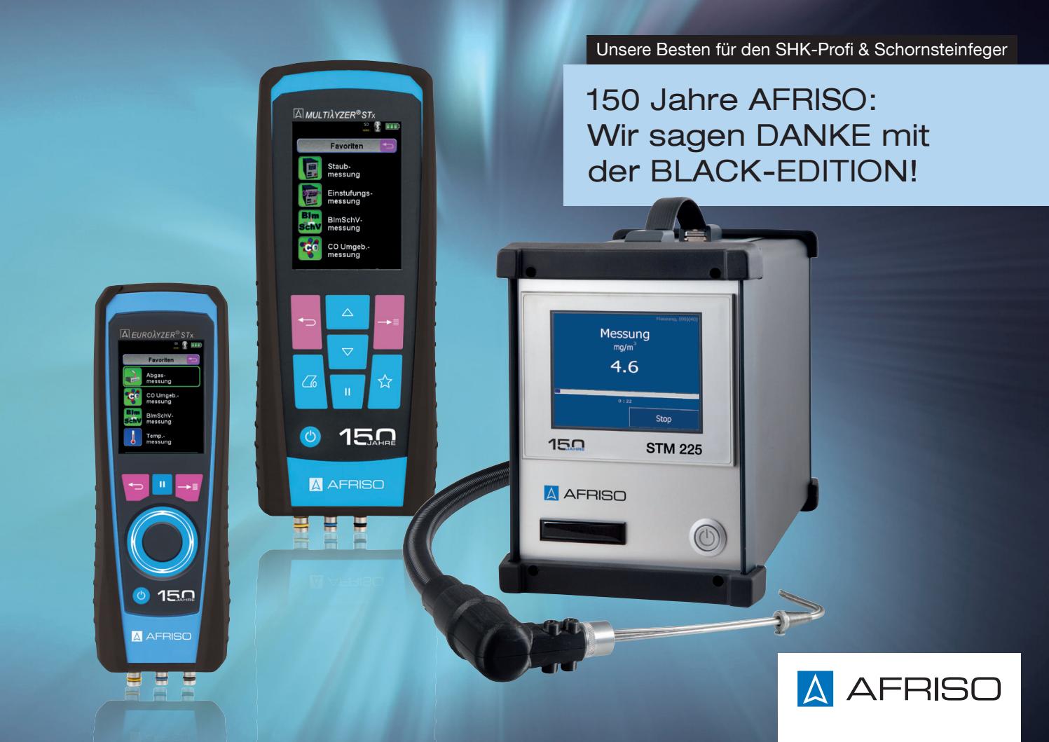 AFRISO Messgeräte Black-Edition by AFRISO-EURO-INDEX GmbH - Issuu